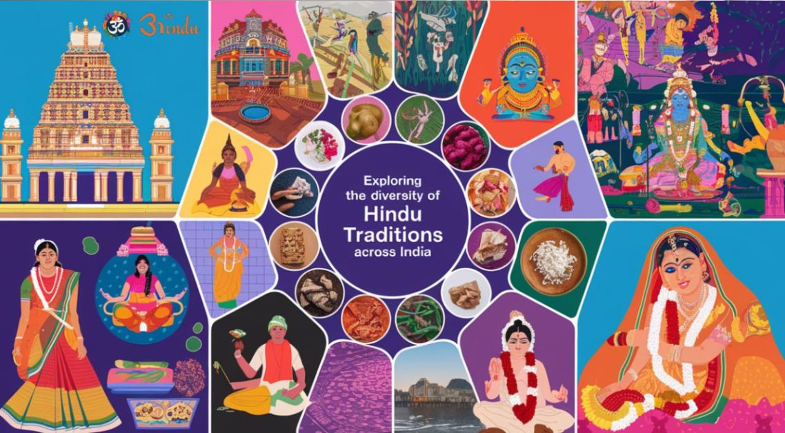 Exploring the Diversity of Hindu Traditions Across India